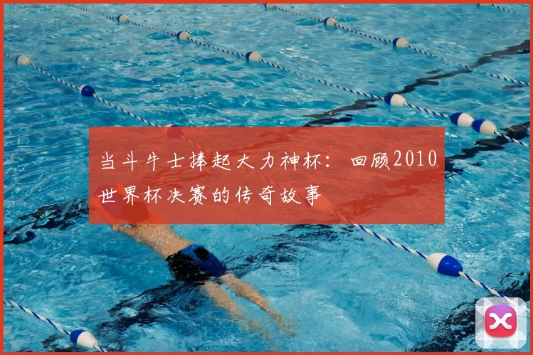 当斗牛士捧起大力神杯:回顾2010世界杯决赛的传奇故事